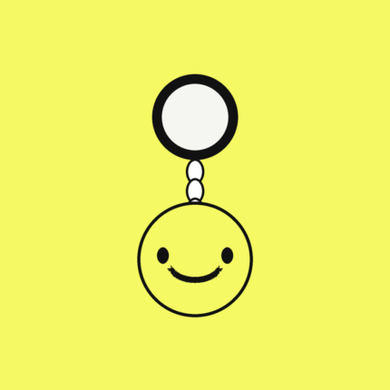 Smiley Keychain